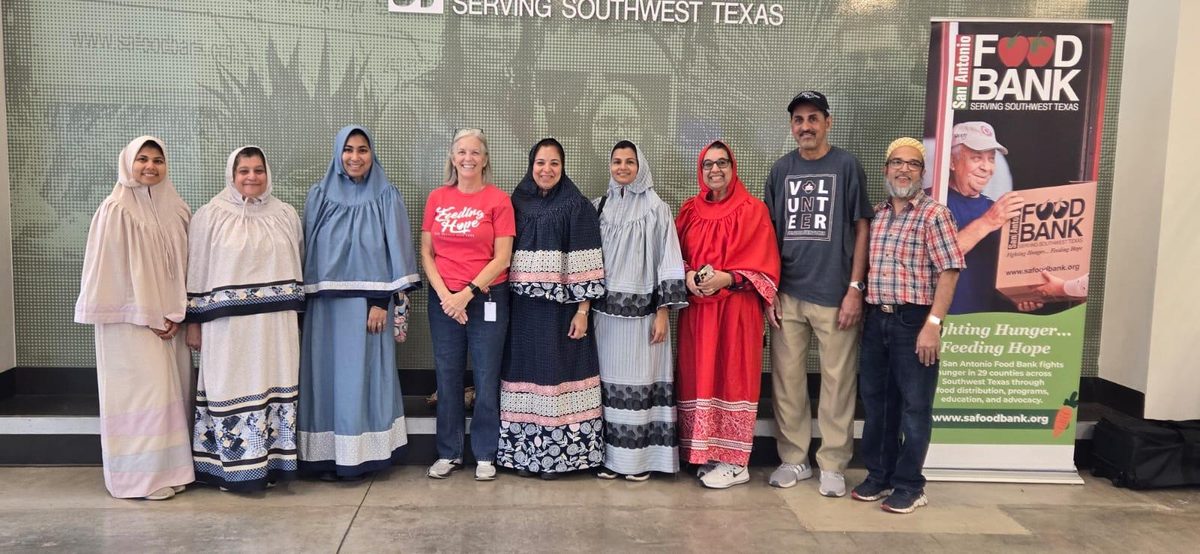 Giving back — Anjuman-e-Mohammedi, San Antonio